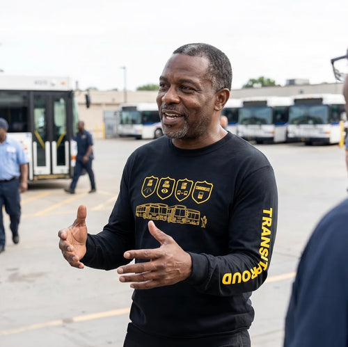 Look Ahead “Transit Safety Principles” Long Sleeve Shirt